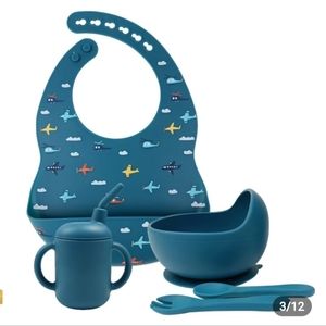 5 piece baby feeding set
